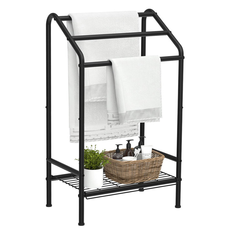 Rebrilliant 3Tier Towel Rack With Storage Platform Wayfair.co.uk